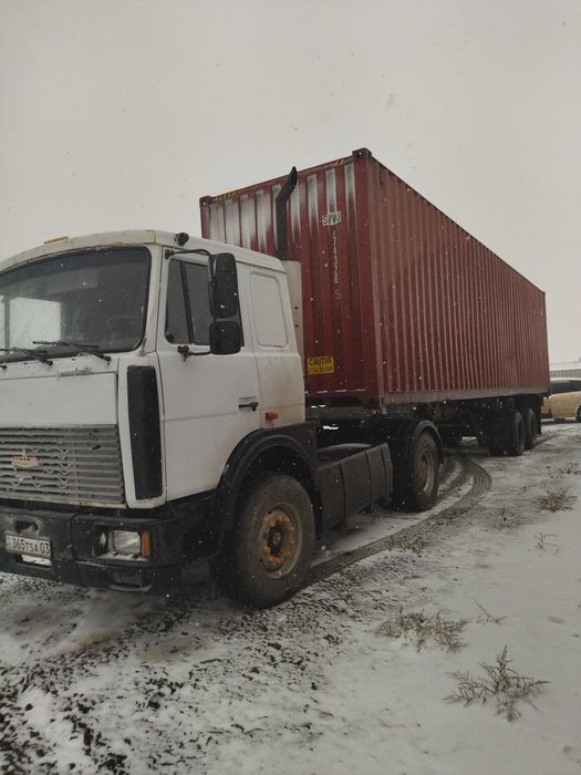 Маз 5432, и полуприцеп маз 9397