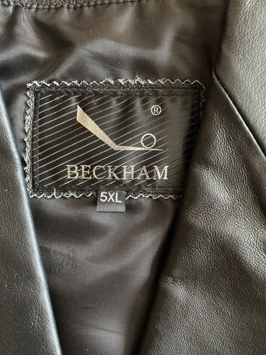 Мужской кожаный пиджак