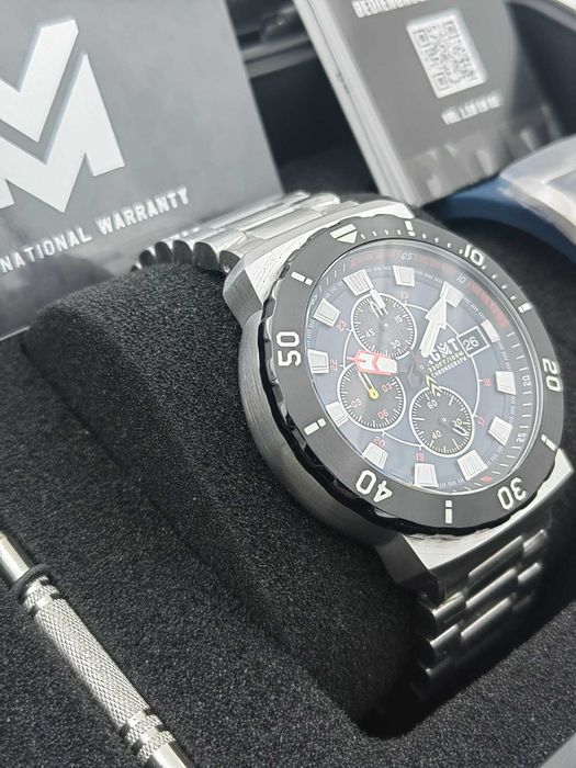 Ceas RGMT Trench Chronograph 47 mm – Navy Blue – Quartz – Full Set