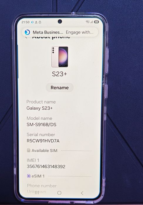 Telefon Samsung S23+