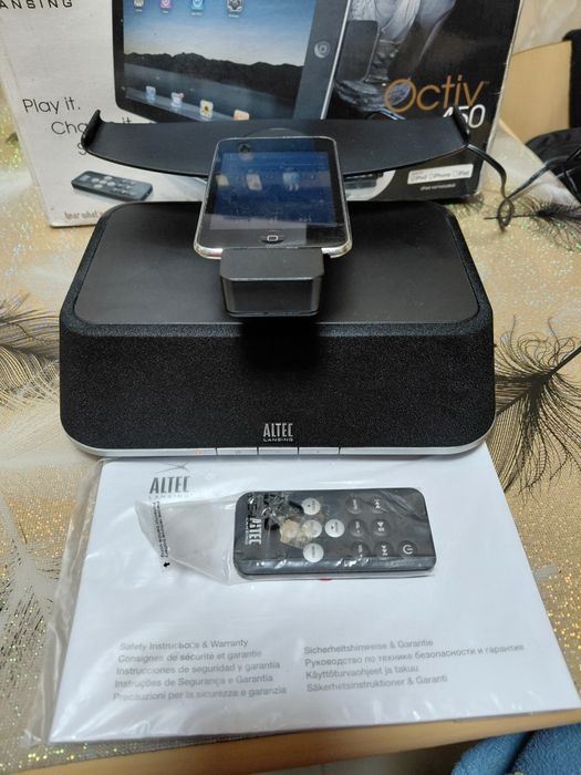 Vind boxa dock Apple Altec Lansing Octiv 450