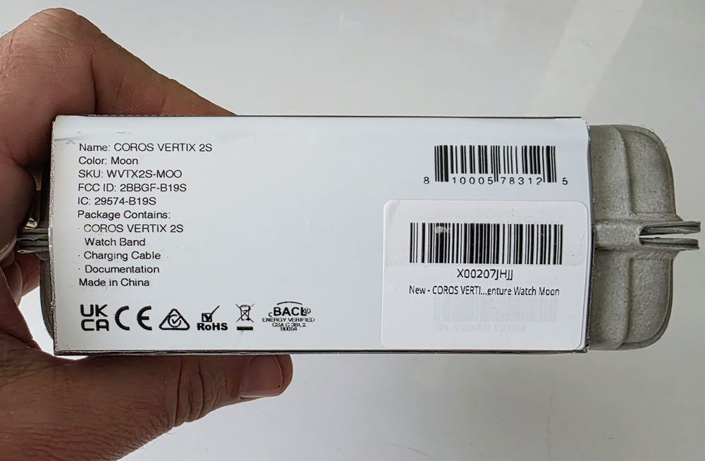 GPS Smartwatch COROS VERTIX 2S  (Garmin,  Suunto, Polar, FitBit)