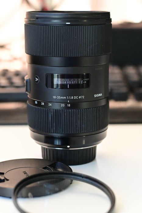 Обектив Sigma 18-35mm f/1.8 DC, F Mount (за Nikon)