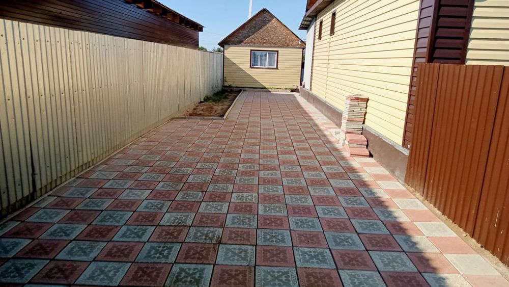 Укладка брусчатки