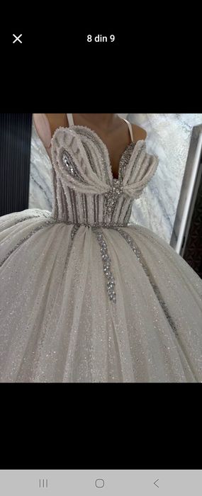 Rochie de mireasa model printess universala noua