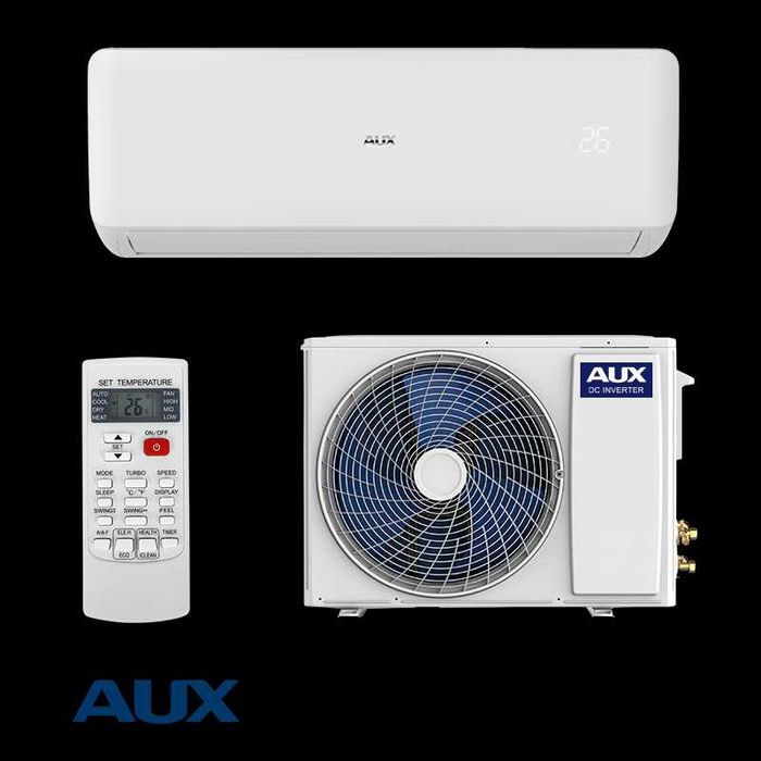 Инверторен климатик AUX - 9ка - нов / БЕЗПЛАТНА ДОСТАВКА