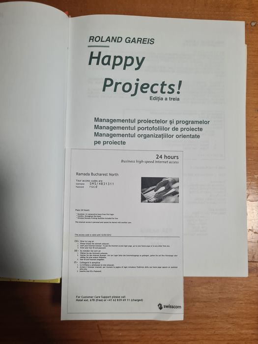OFERTĂ - Carte Happy Projects! Ediția a 3-a – Roland Gareis (Editura ASE)