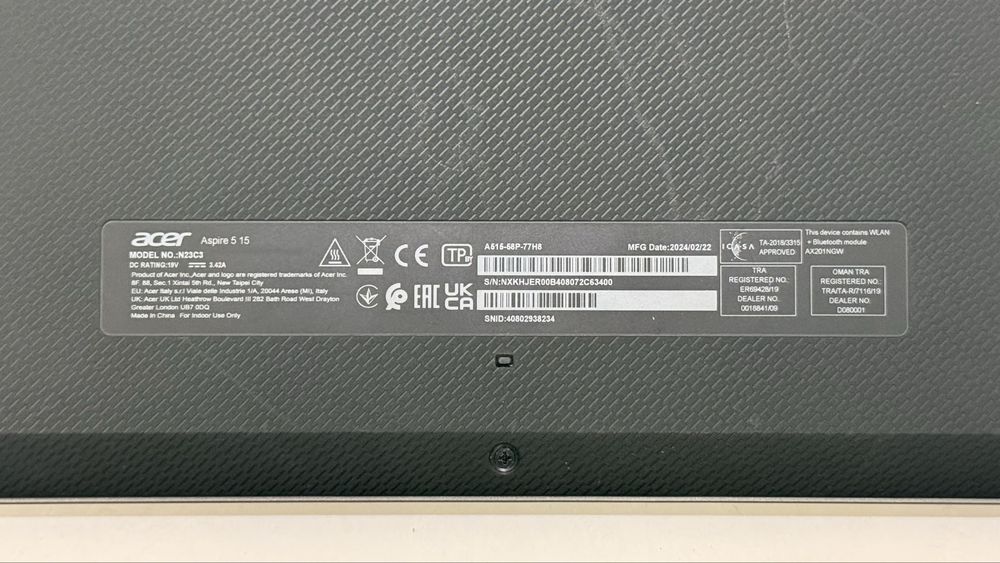 Acer aspire 5