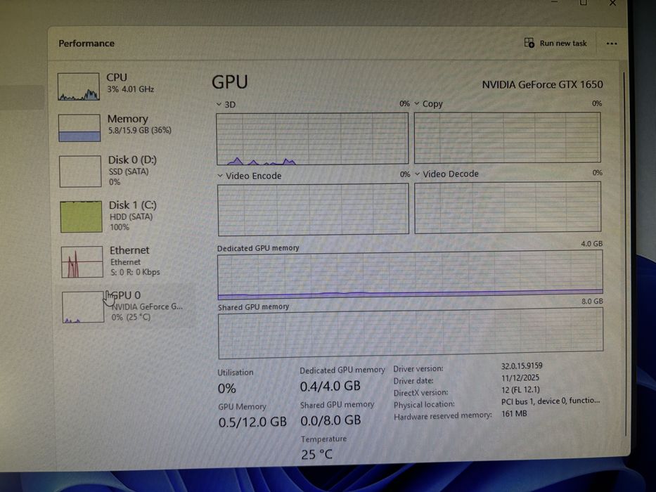 Gaming / Work PC Setup GTX 1650 / 16GB RAM / SSD + Monitor + Peripherals