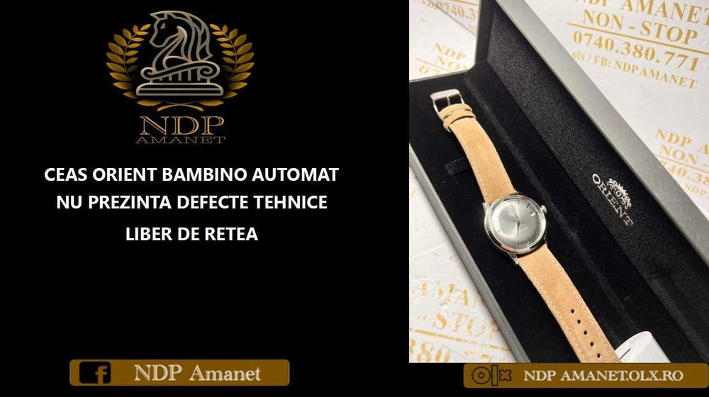 NDP Amanet Calea Mosilor 298   ORIENT BAMBINO CLASSIC (48007)