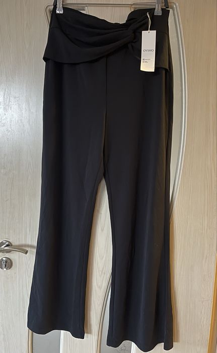 Черен панталон OYSHO