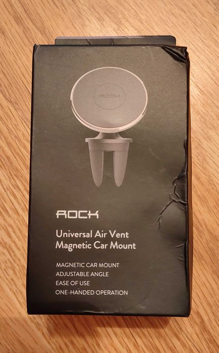 Suport auto magnetic universal pentru telefon mobil, marca ROCK®
