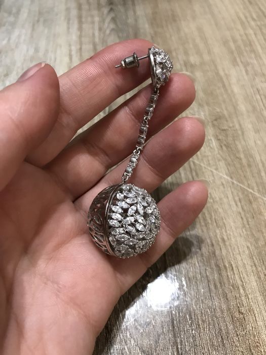 Серьги для вечернего наряда на новый год!