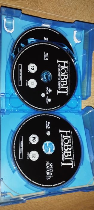 Blu-ray 3D+2D филми Hobbit
