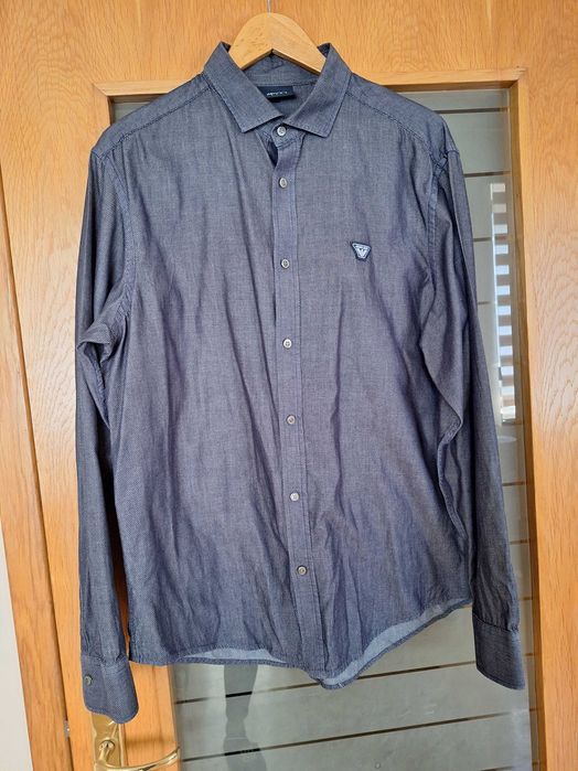 Мъжки ризи Armani jeans, размер XXL  и 3XL. Идеален вид!
