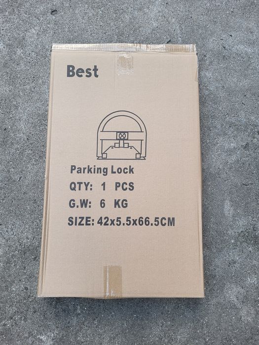 Подарък катинар и анкерни болтове Антипаркинг скоба