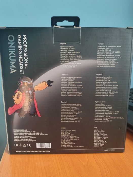 Căști gaming Onikuma