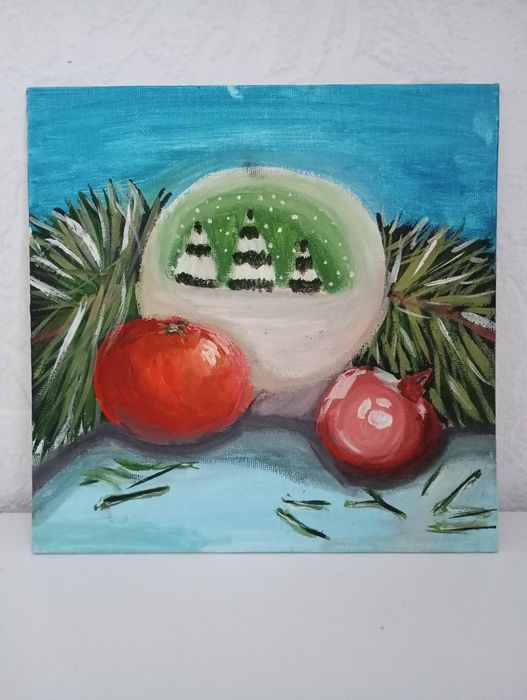 Художественные картины гуашь на холсте