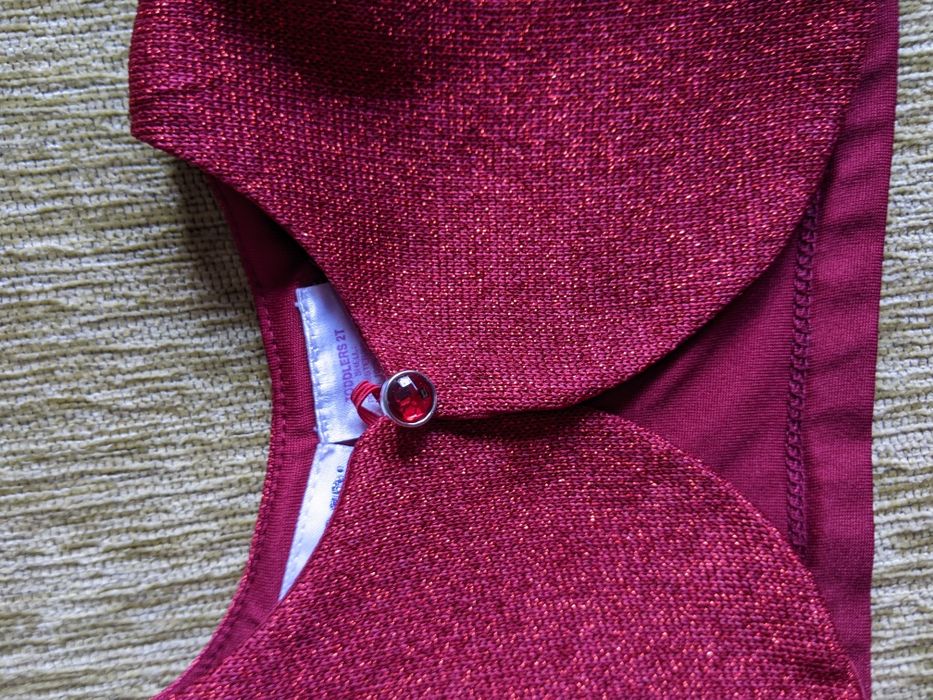 Официална празнична рокля с болеро 18-24 мес.,САЩ