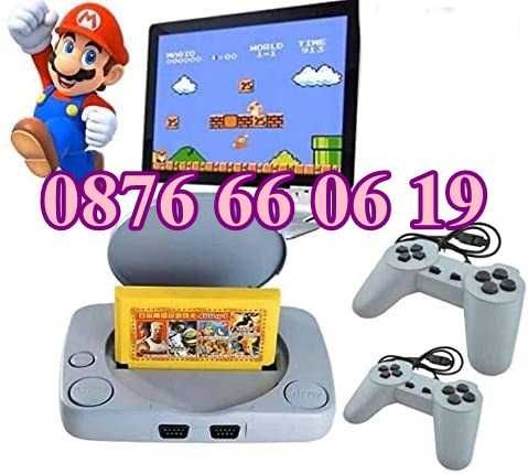 Телевизионна игра с вградени игри,ретро конзола с 2 джойстика/пистолет