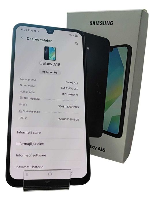 Samsung A16 128Gb Nou / Amanet Cashbook Braila Piata Mare