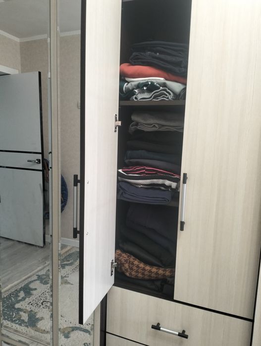 Шкаф для одежды с зеркалом