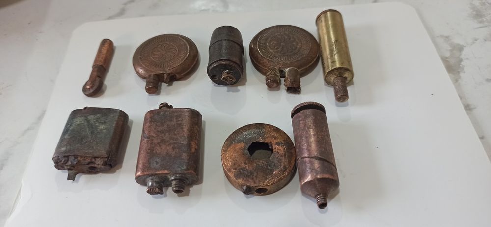 Антикварные зажигалки.