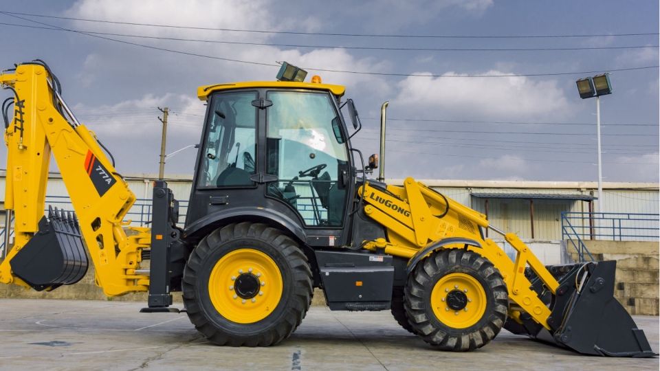 Экскаватор погрузчик 6 в 1