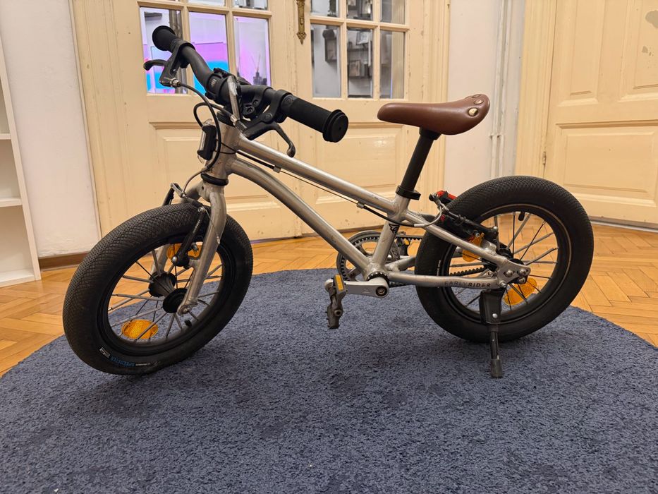 Bicicletă copii Early Rider Belter 14 – ultra ușoară, premium