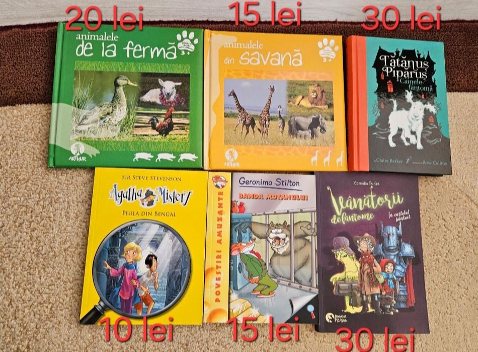 Carti de povesti de scoala