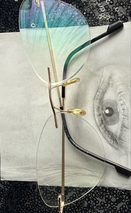 Диоптични очила- Titanium без рамка с диоптер!