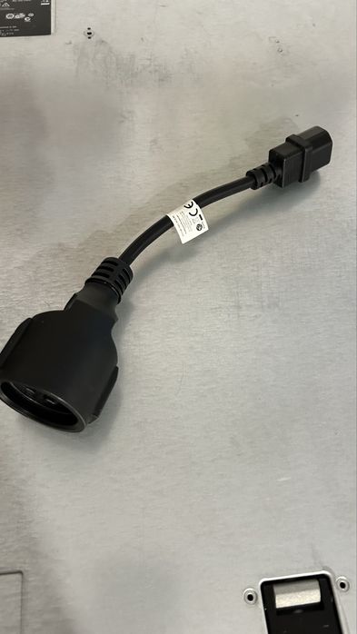 Cablu adaptor C14 to schuko(F)