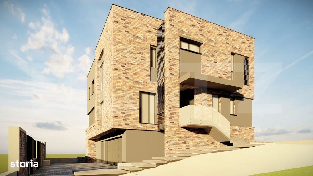 Teren 843 mp, Cartier Europa | Proiect Autorizat Vila S+P+E | Utilitat