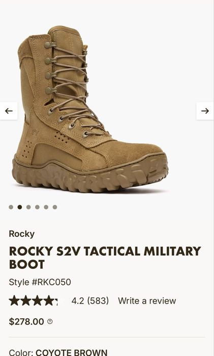 Bocanci tactici Rocky S2V