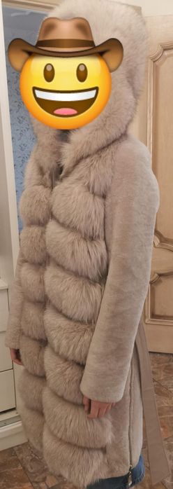 Шүба в Косшы, бежевая