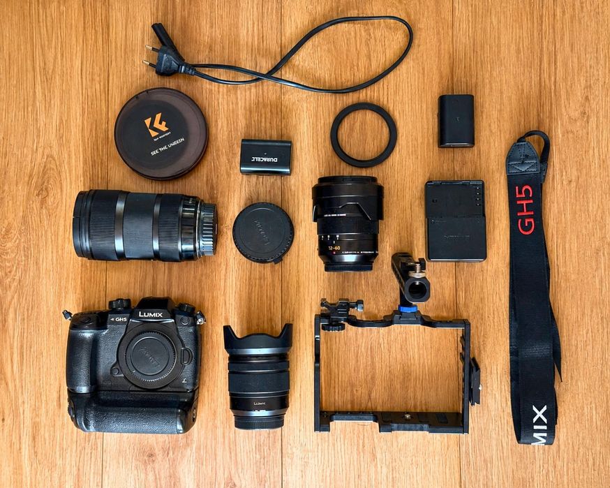 Kit Panasonic GH5 | Sigma ART 18-35 | Leica 12-60 + accesorii