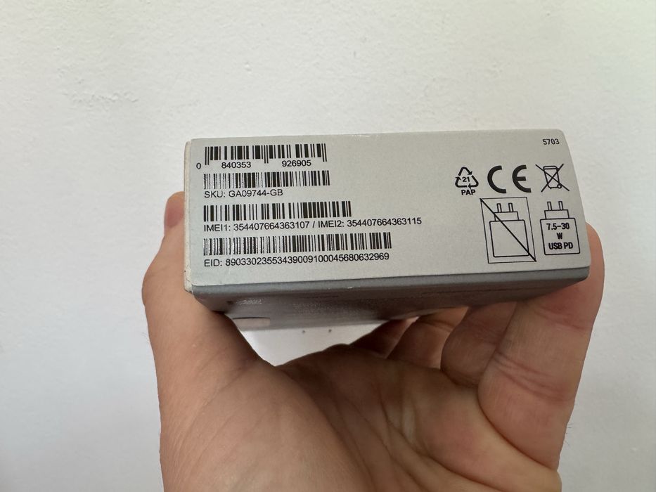 Google Pixel 10, 128 gb, 12 gb ram, 5g, Obsidian, nou la cutie