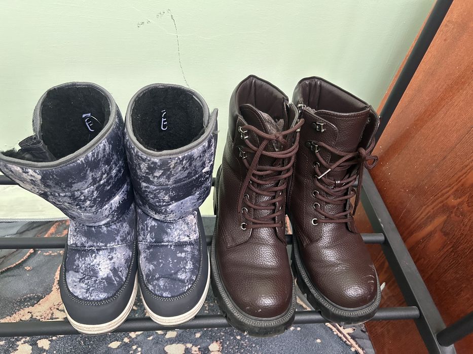 Женские ботинки зима38, детские33