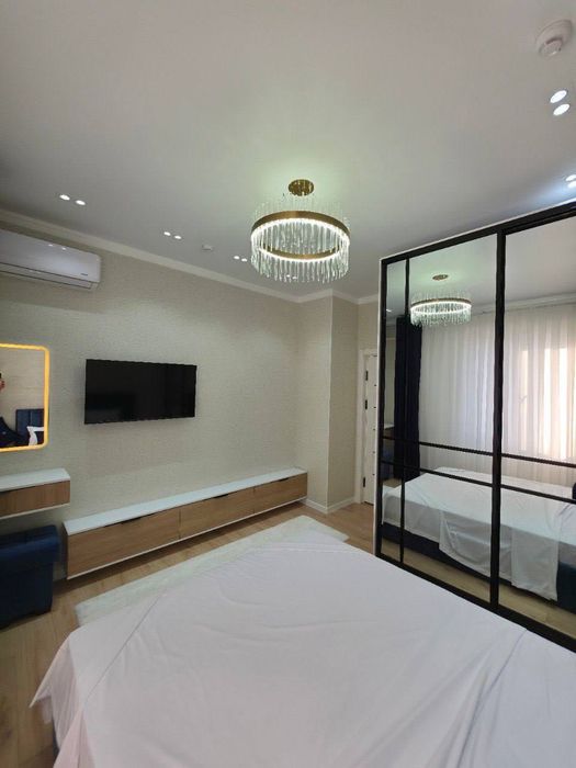 ЖК «GROUP CITY TOWER, 3х комнатная квартира с ремонтом, Фергана Йули