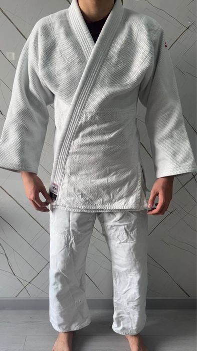 Дзюдо кимоно белый сакура