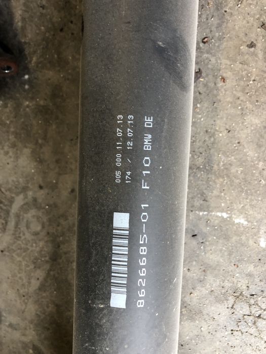 Преден/ заден кардан БМВ Ф10, хд/ хи (kardan bmw f10, xd)