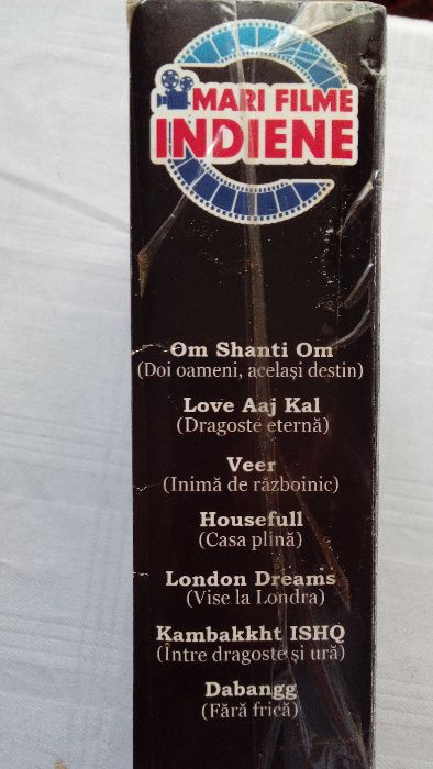 Vand colectie de mari filme indiene