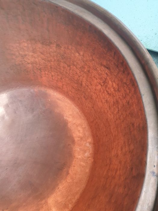 Caldare ceaun cupru pt. lapte urda