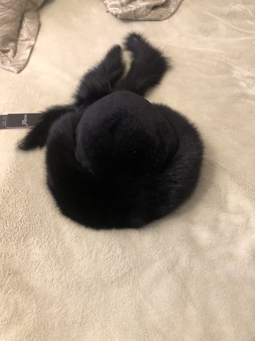 Норковая шапка с песцом