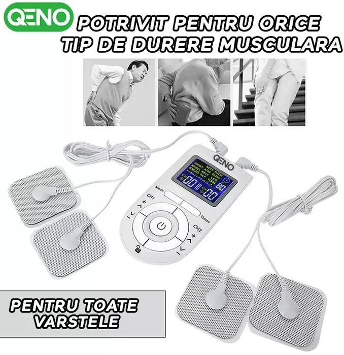 Kit Dermaroller Lifting Facial 3-in-1 si aparat de masaj