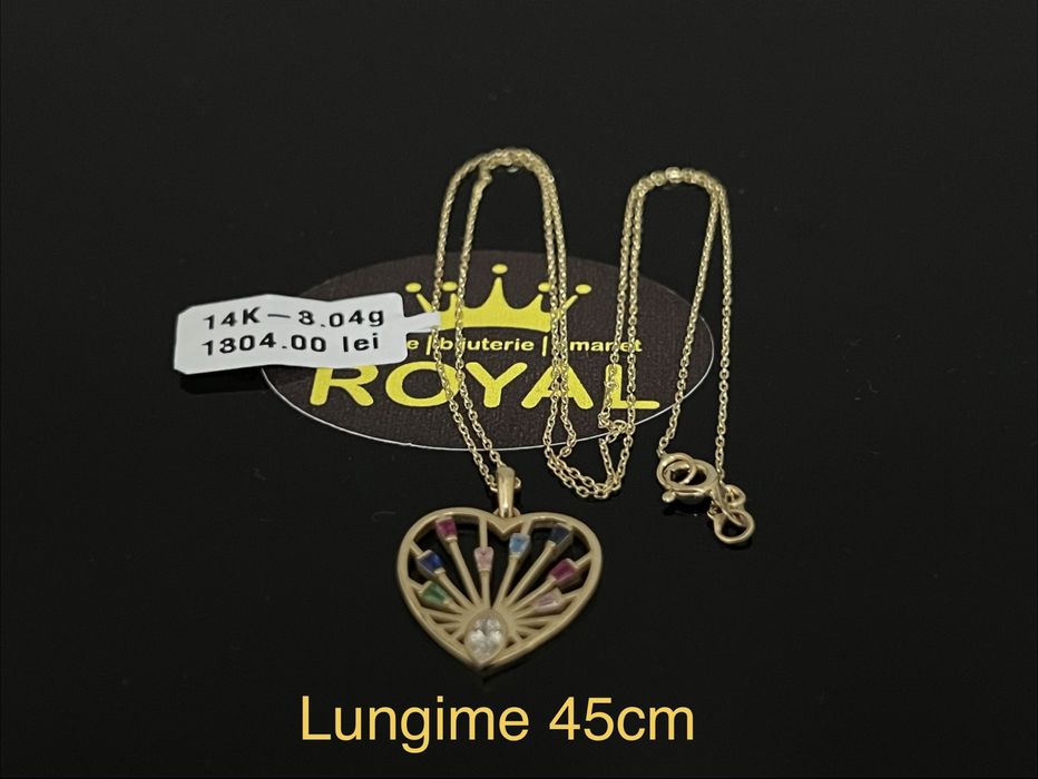 Bijuteria Royal CB : Lănțișor damă aur 14k 3,04gr