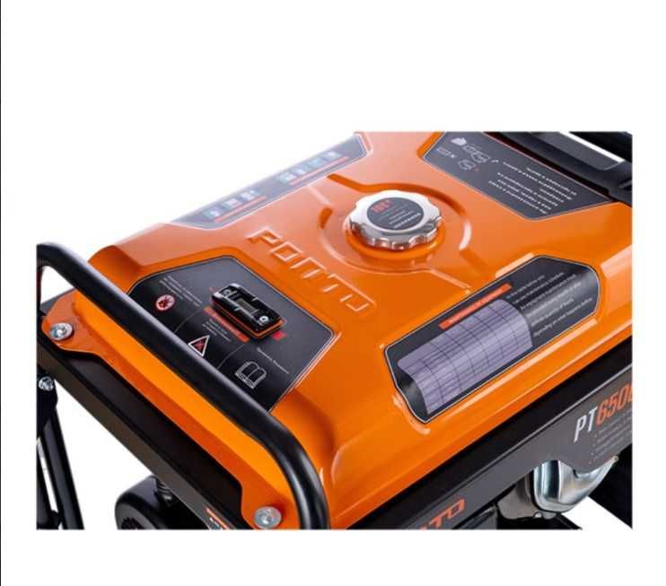 Монофазен бензинов генератор Ponto 7500Е N, 6,5 kW, 15 HP