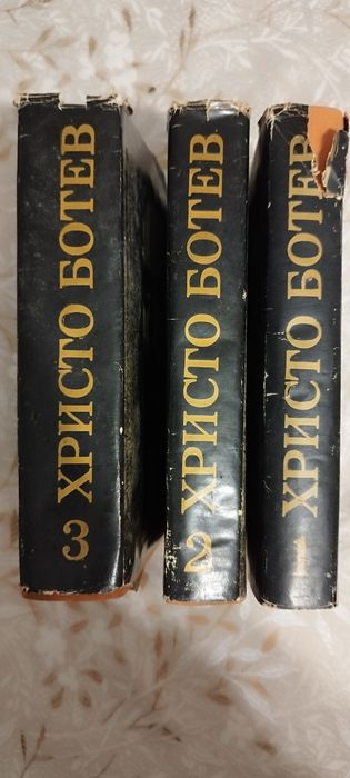 Христо Ботев трите тома