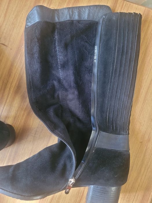 Продам сапоги замша