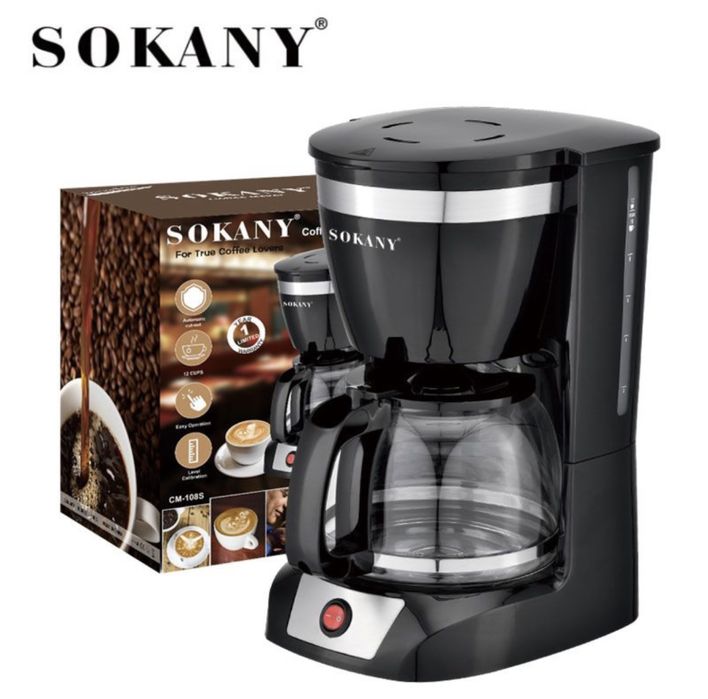 Кофеварка Sokany CM-102